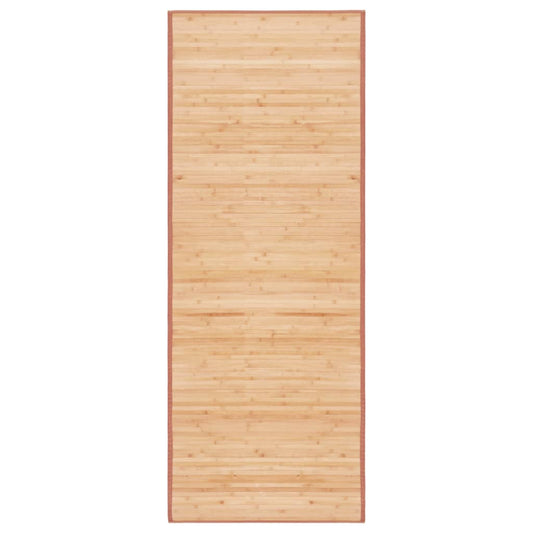 Berkfield Rug Bamboo 80x200 cm Brown