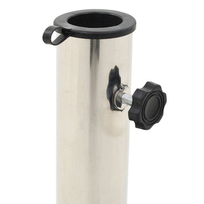 Berkfield Parasol Base Granite 20 kg Square Black