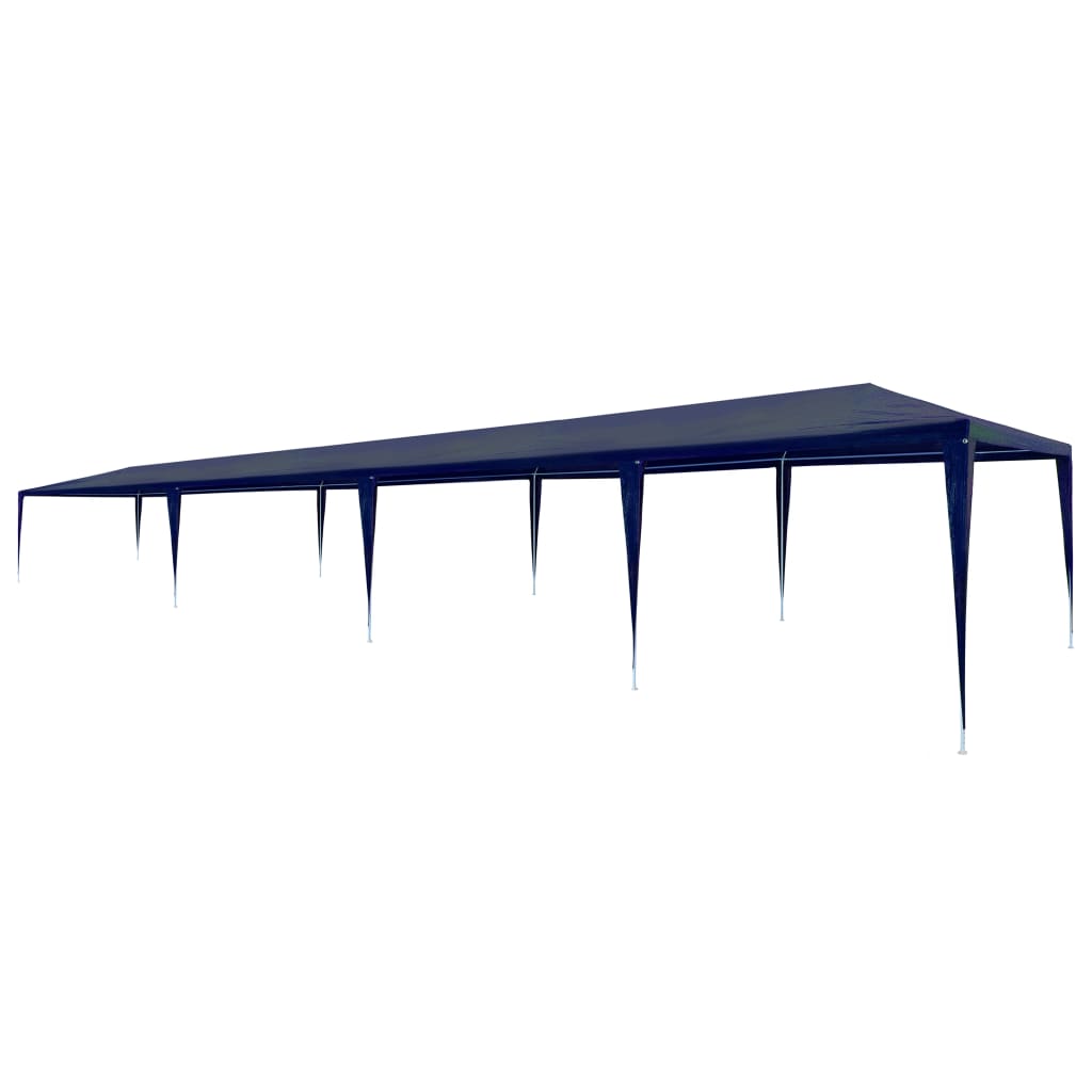 Berkfield Party Tent 3x12 m PE Blue