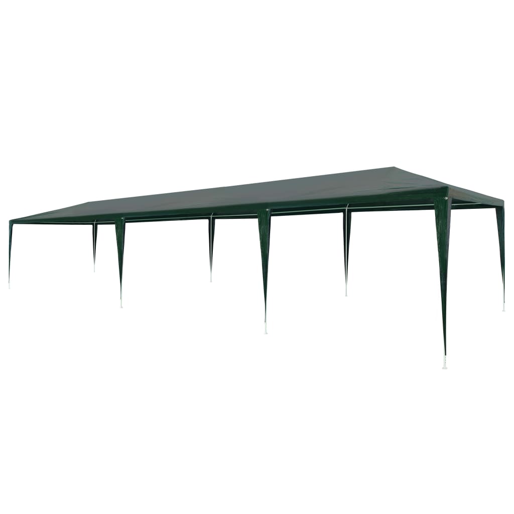 Berkfield Party Tent 3x9 m PE Green