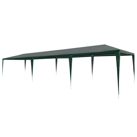 Berkfield Party Tent 3x9 m PE Green