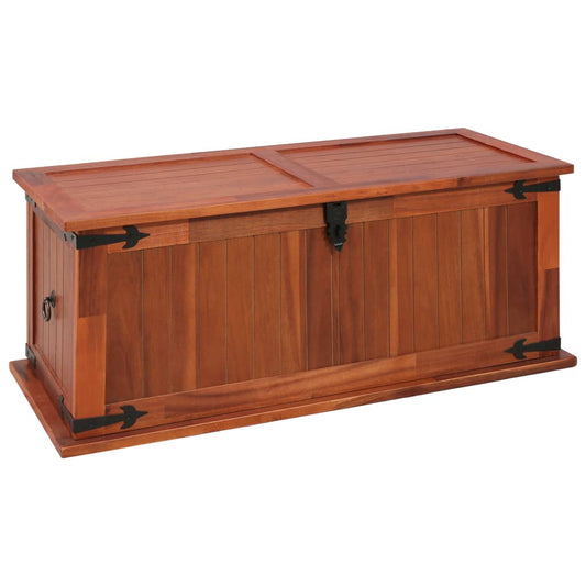 Berkfield Storage Chest 90x45x40 cm Solid Acacia Wood