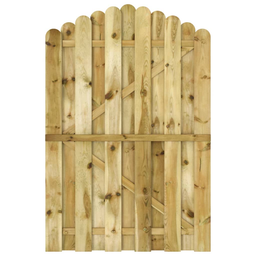 Berkfield Garden Gate Impregnated Pinewood 100x150 cm