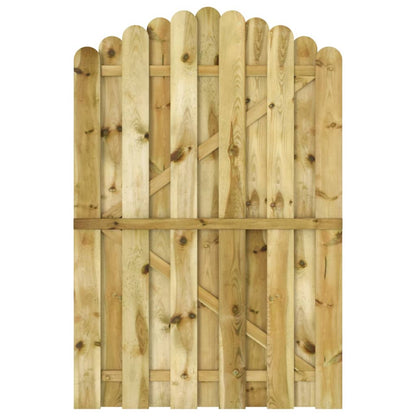 Berkfield Garden Gate Impregnated Pinewood 100x150 cm
