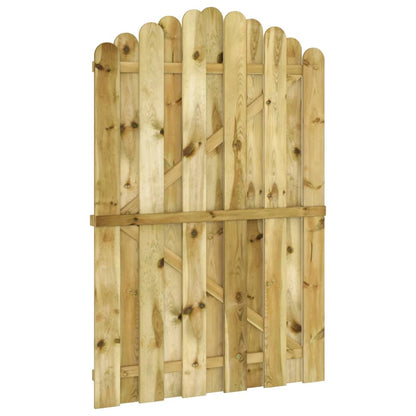 Berkfield Garden Gate Impregnated Pinewood 100x150 cm