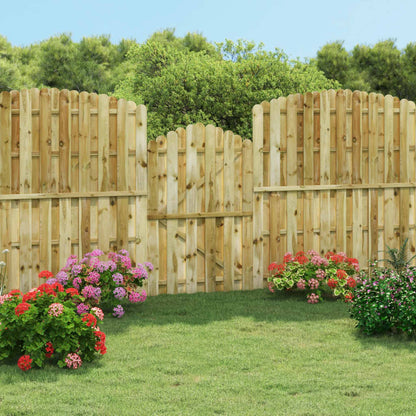 Berkfield Garden Gate Impregnated Pinewood 100x150 cm