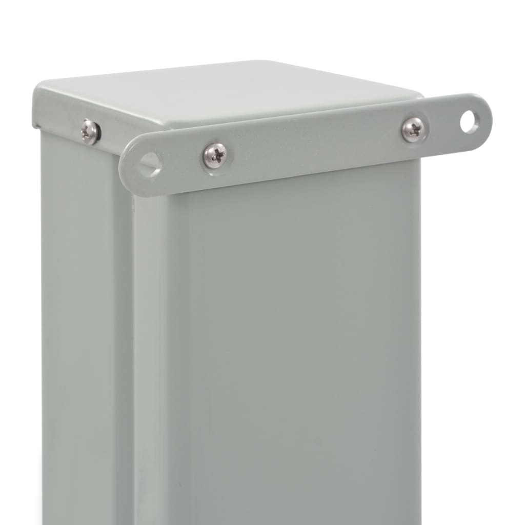 Berkfield Patio Retractable Side Awning 120 x 300 cm Grey