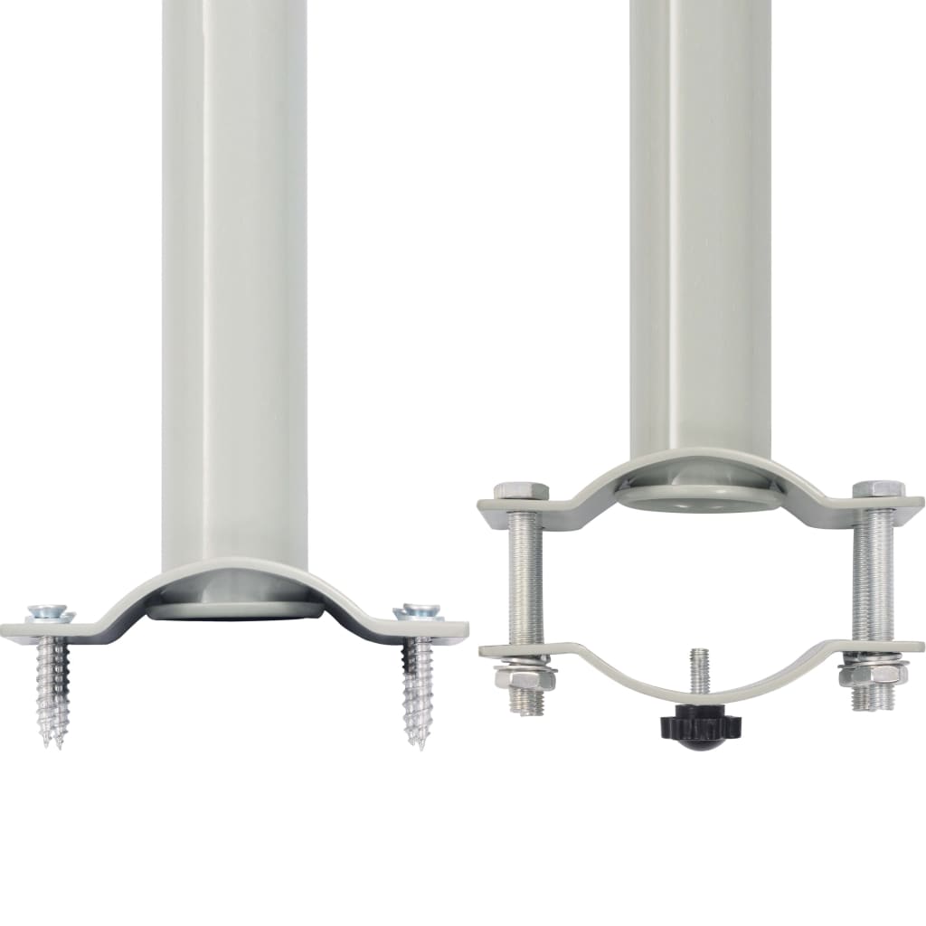 Berkfield Patio Retractable Side Awning 120 x 300 cm Grey