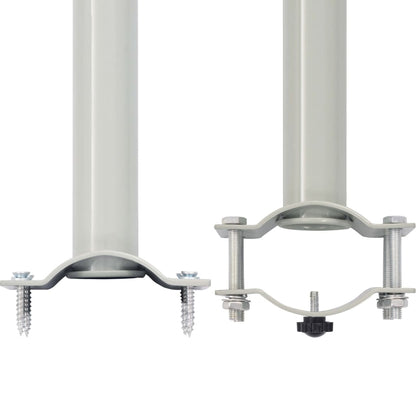 Berkfield Patio Retractable Side Awning 120 x 300 cm Grey