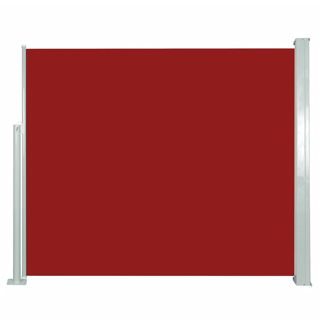 Berkfield Retractable Side Awning 120 x 300 cm Red