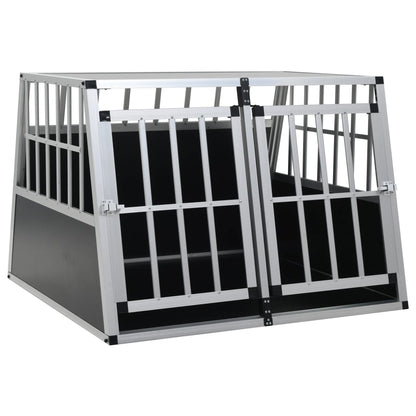 Berkfield Dog Cage with Double Door 94x88x69 cm
