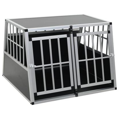 Berkfield Dog Cage with Double Door 94x88x69 cm