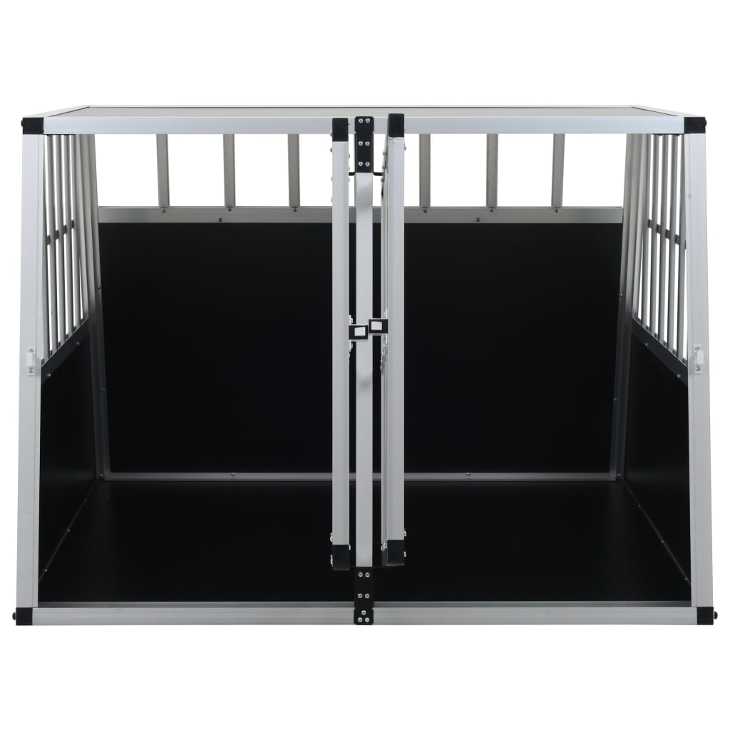 Berkfield Dog Cage with Double Door 94x88x69 cm