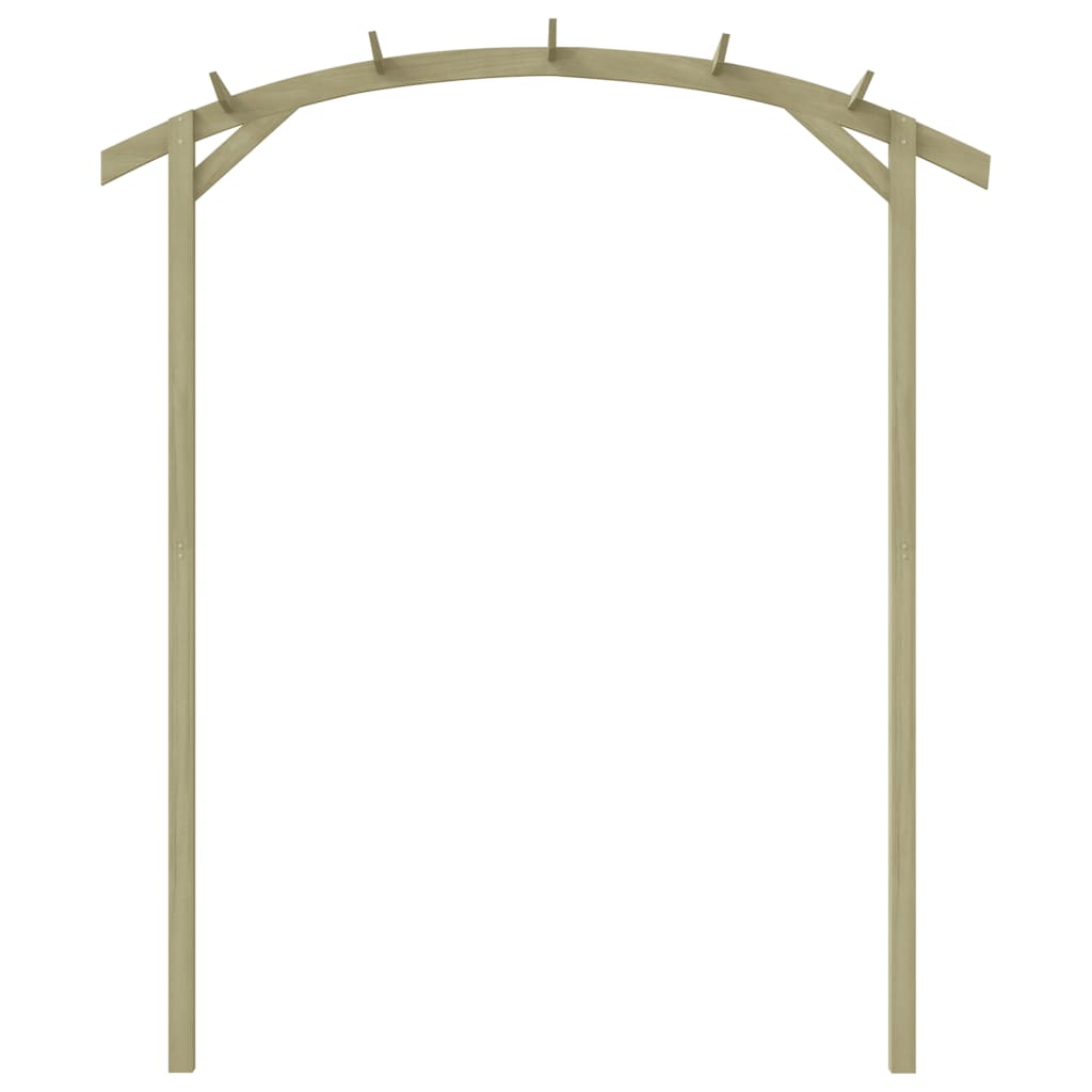 Berkfield Garden Pergola Impregnated Pinewood 180x210x40 cm
