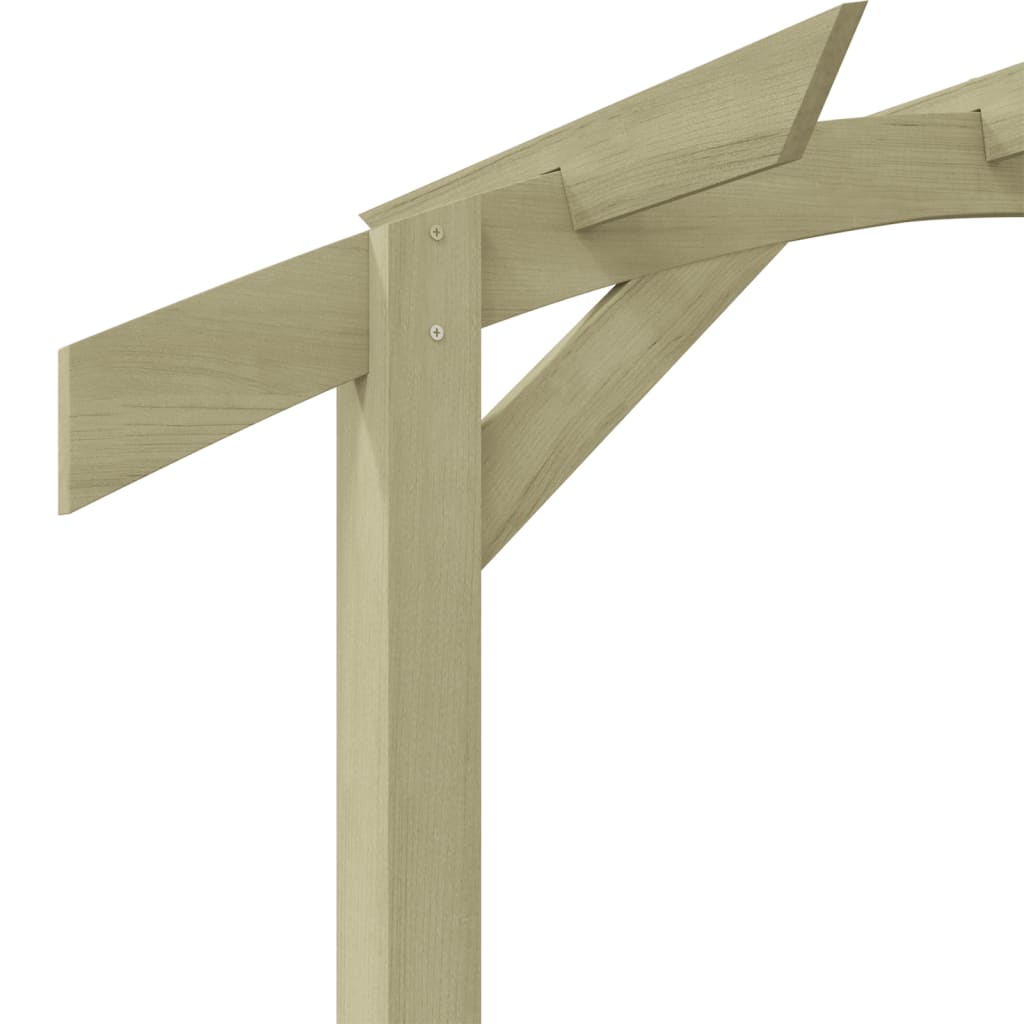 Berkfield Garden Pergola Impregnated Pinewood 180x210x40 cm