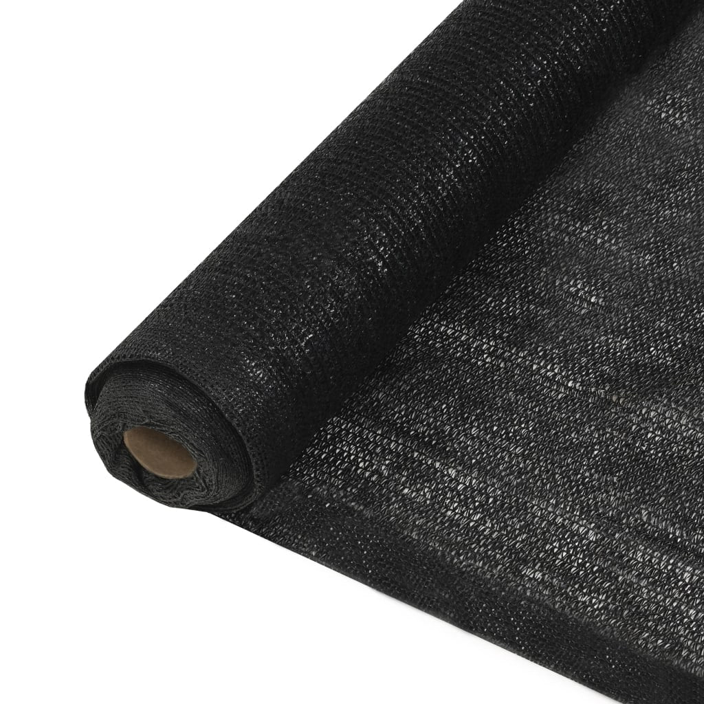 Berkfield Privacy Net HDPE 1.5x10 m Black