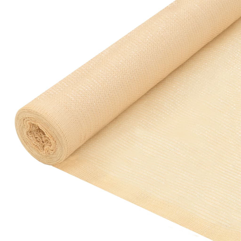 Berkfield Privacy Net HDPE 1x10 m Beige