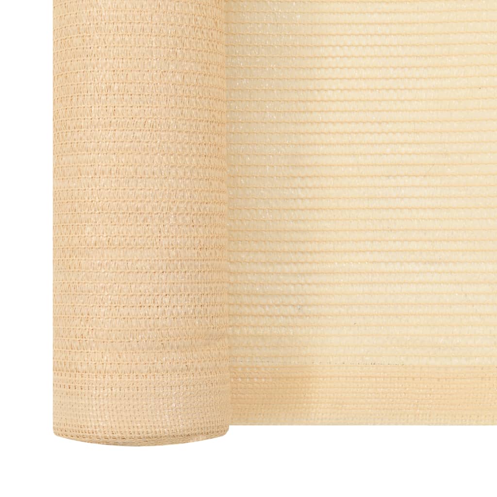 Berkfield Privacy Net HDPE 1x25 m Beige