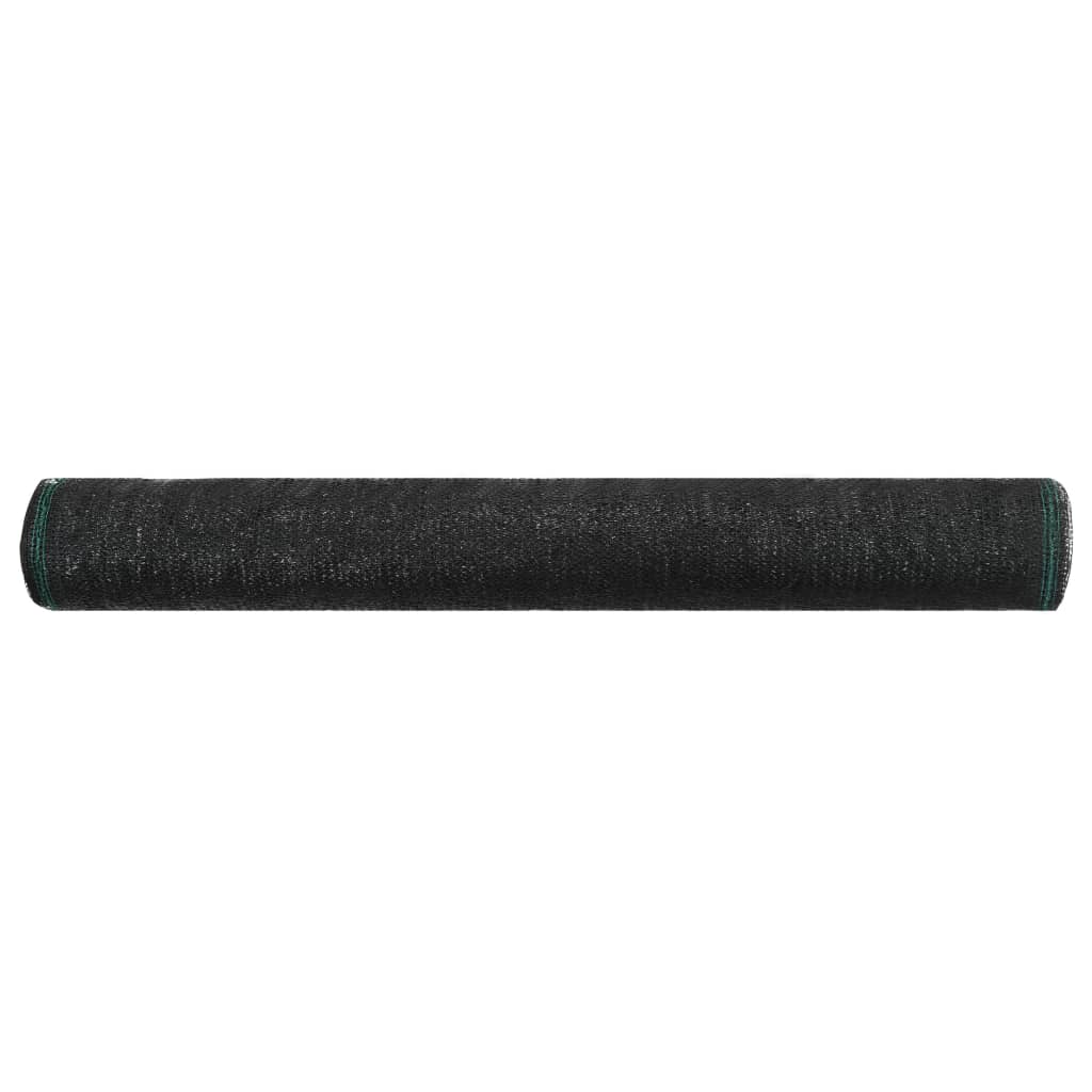 Berkfield Tennis Screen HDPE 1.6x25 m Black