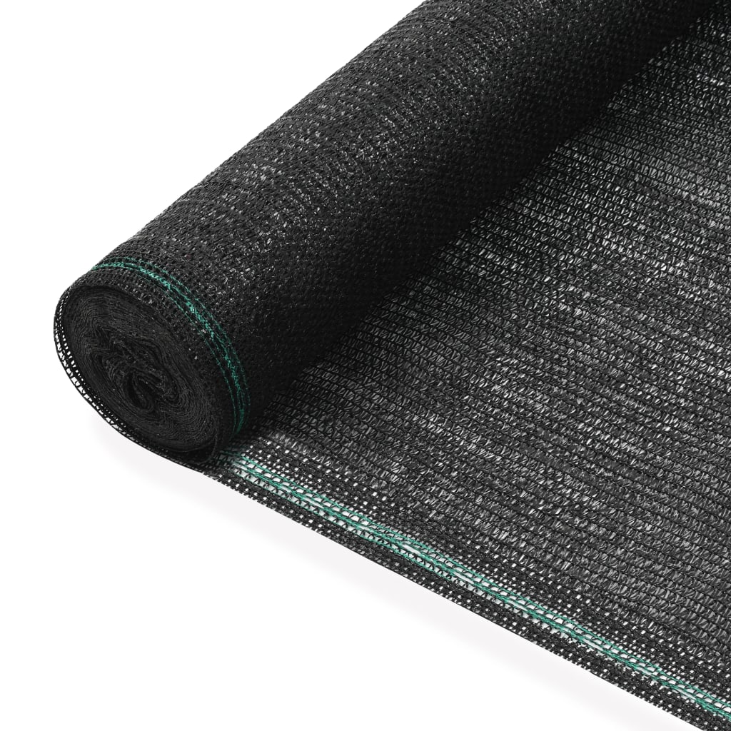 Berkfield Tennis Screen HDPE 1.8x50 m Black