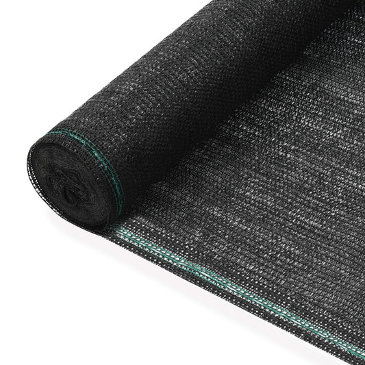 Berkfield Tennis Screen HDPE 2x50 m Black