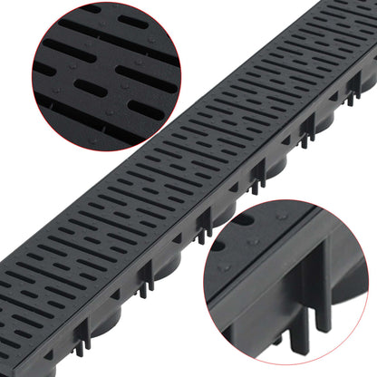 Berkfield Drainage Channels Plastic 2 m