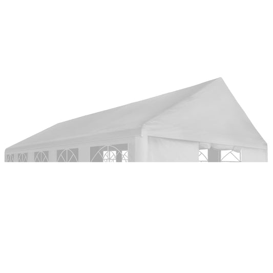 Berkfield Party Tent Roof 5 x 10 m White