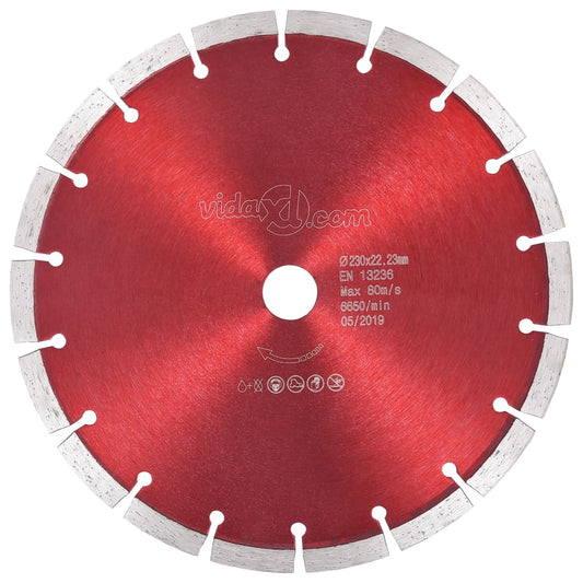 Berkfield Diamond Cutting Disc Steel 230 mm