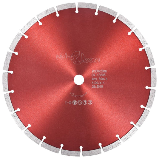 Berkfield Diamond Cutting Disc Steel 300 mm