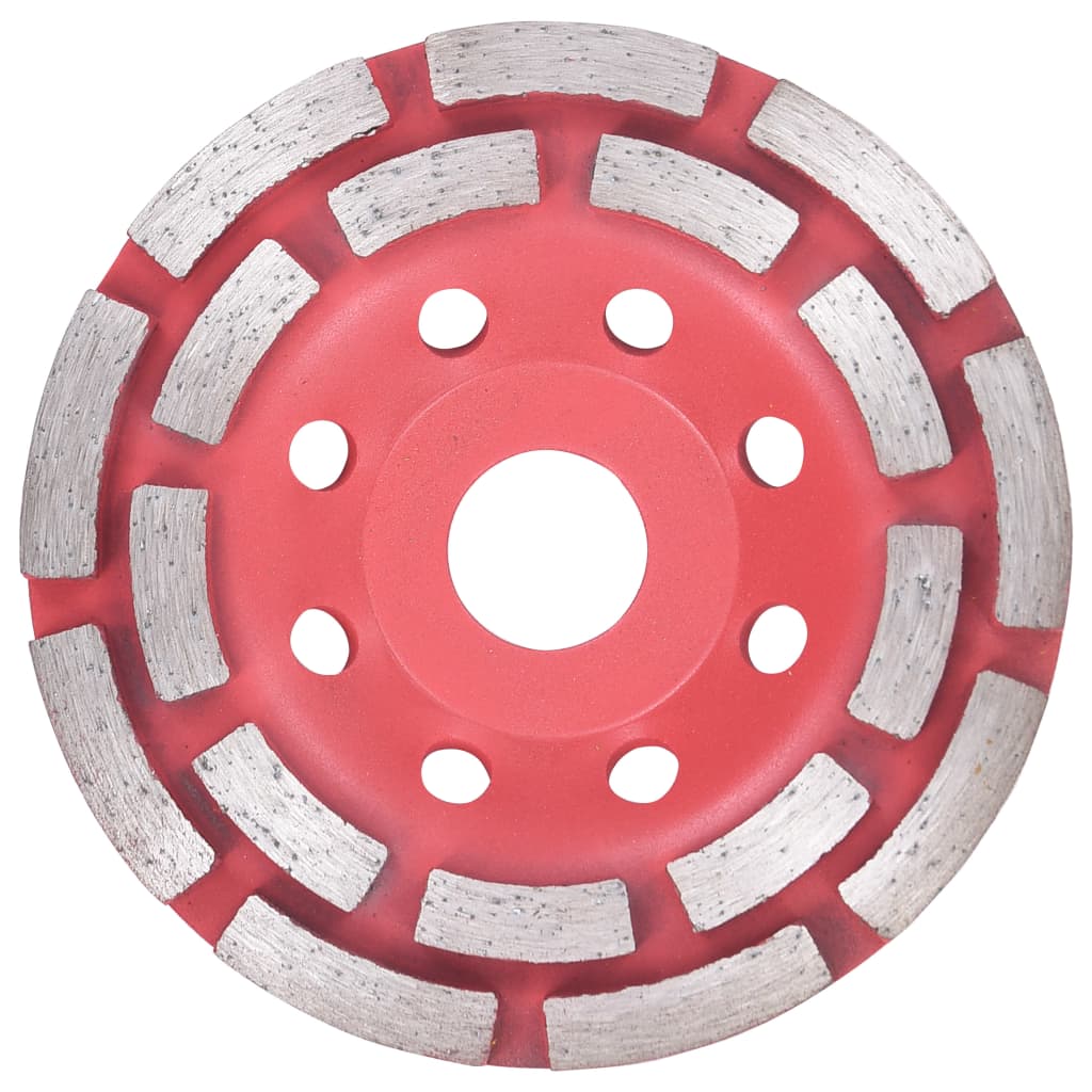 Berkfield Diamond Grinding Cup Wheel with Double Row 115mm