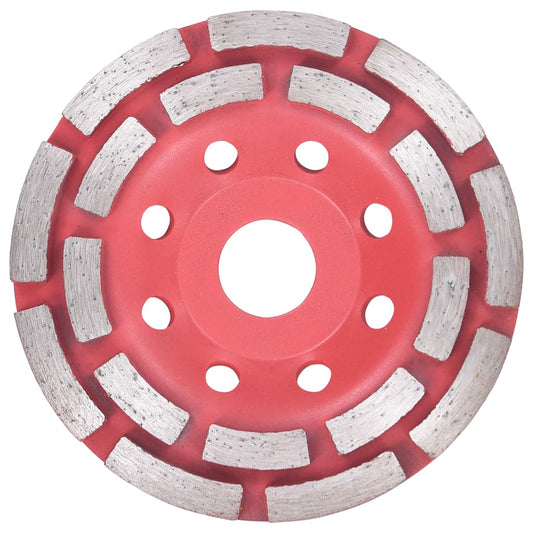 Berkfield Diamond Grinding Cup Wheel with Double Row 115mm