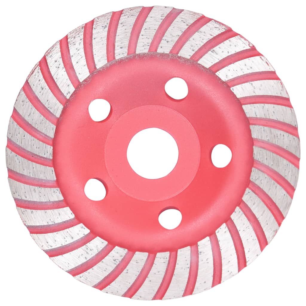 Berkfield Diamond Grinding Cup Wheel with Turbo 125 mm