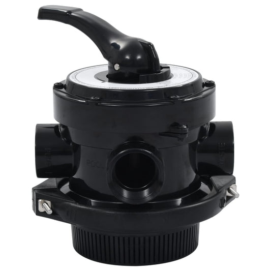 Berkfield Multiport Valve for Sand Filter ABS 1.5" 4-way
