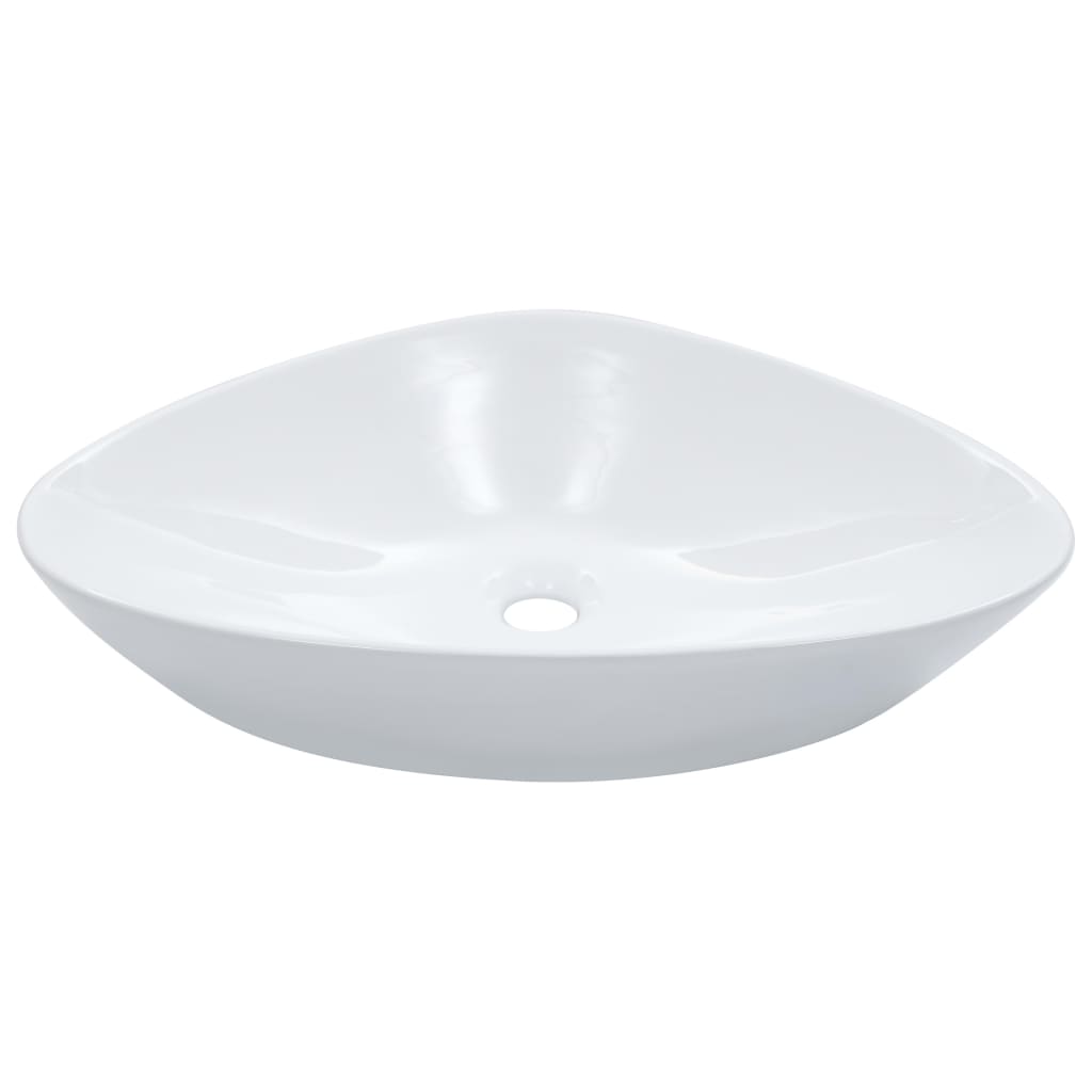 Berkfield Wash Basin 58.5x39x14 cm Ceramic White