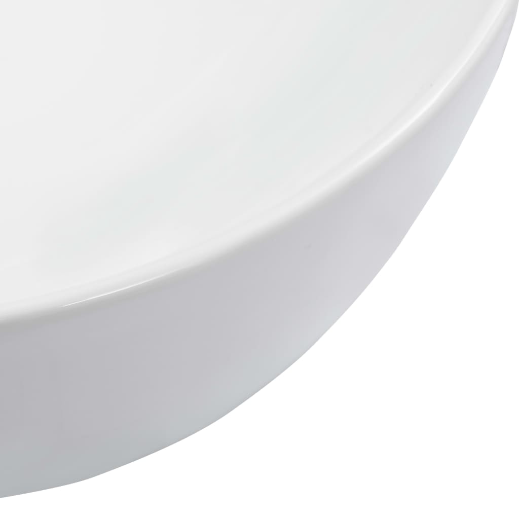 Berkfield Wash Basin 42.5x42.5x14.5 cm Ceramic White