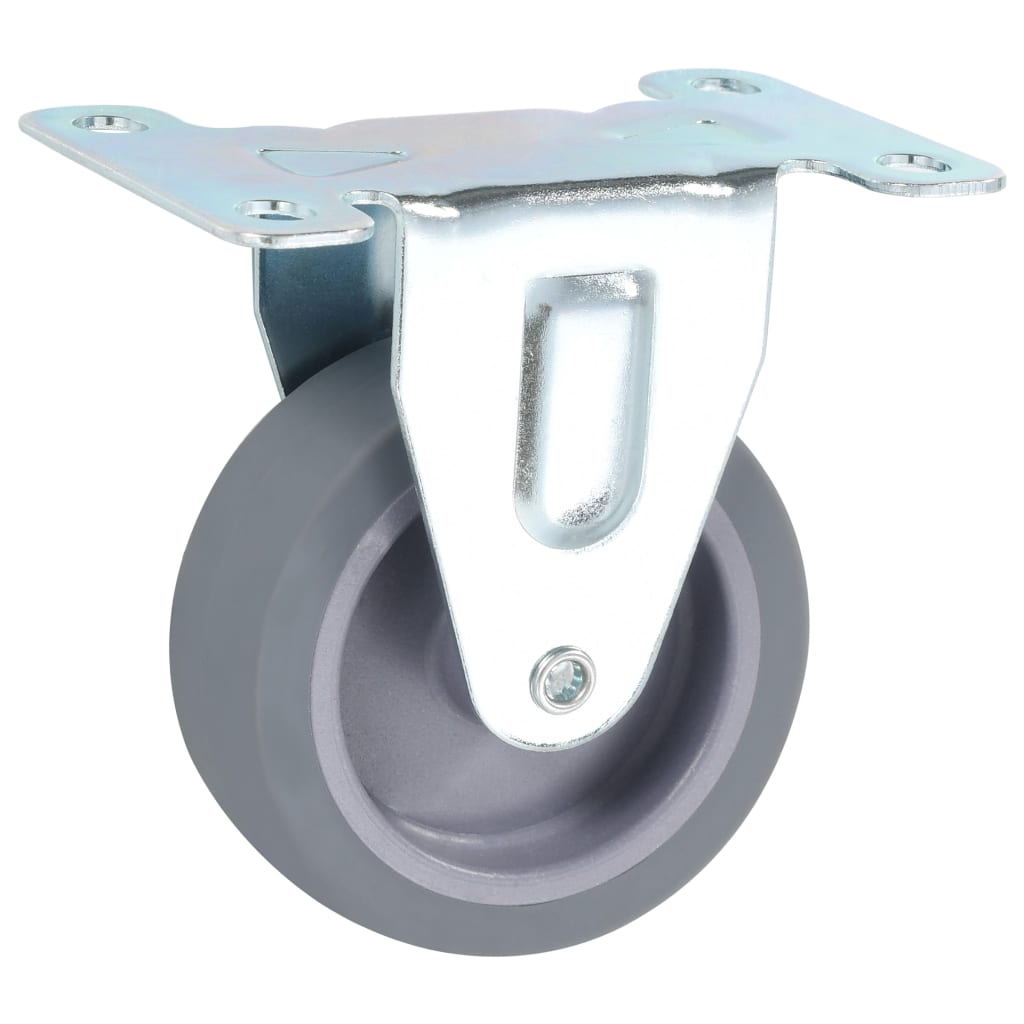 Berkfield Fixed Casters 4 pcs 75 mm