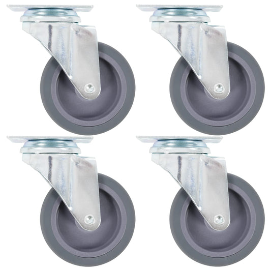 Berkfield Swivel Casters 4 pcs 75 mm