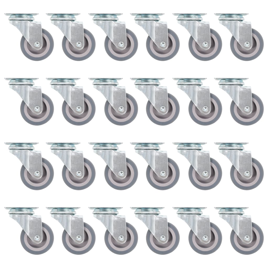 Berkfield Swivel Casters 24 pcs 50 mm