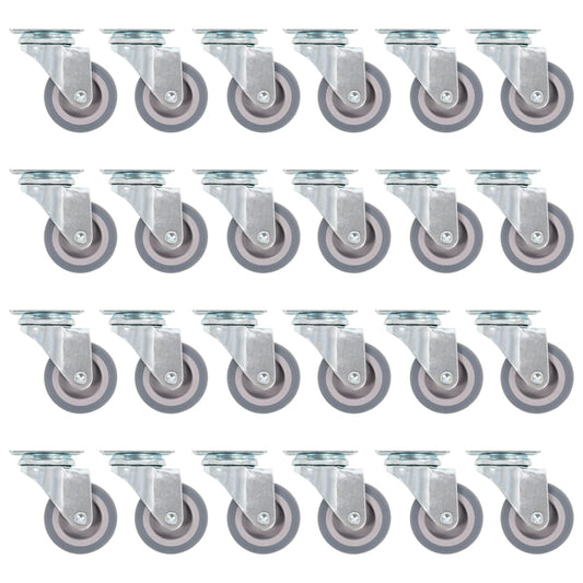Berkfield Swivel Casters 24 pcs 50 mm
