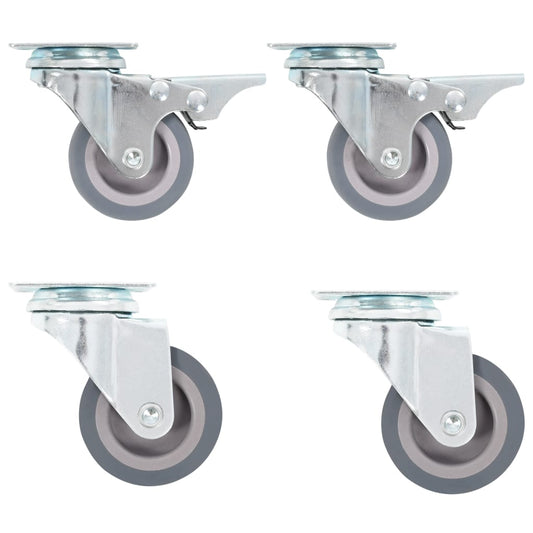 Berkfield Swivel Casters 4 pcs 50 mm