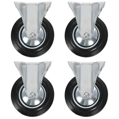 Berkfield Fixed Casters 4 pcs 160 mm
