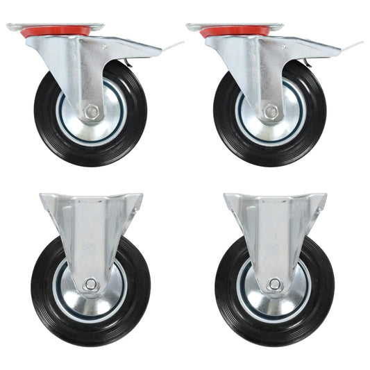 Berkfield Casters 4 pcs 160 mm