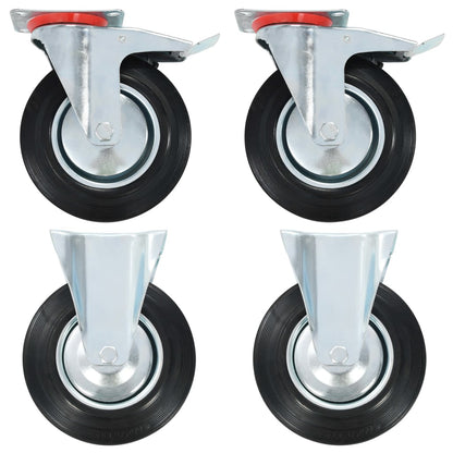Berkfield Casters 4 pcs 200 mm