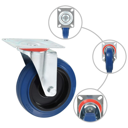 Berkfield Swivel Casters 4 pcs 125 mm