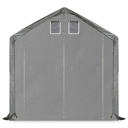 Berkfield Storage Tent Fabric PVC 3x6 m Grey
