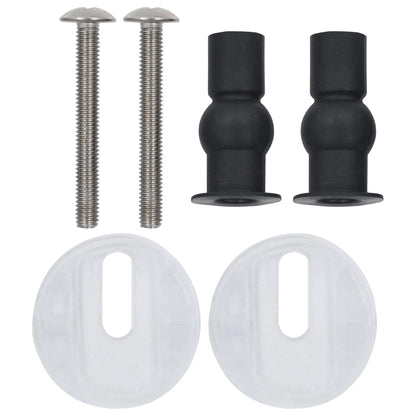 Berkfield WC Toilet Seat with Soft Close Lid MDF Porcelain Design