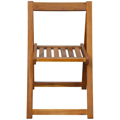 Berkfield 5 Piece Folding Outdoor Dining Set Solid Acacia Wood