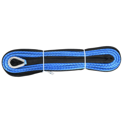Berkfield Winch Rope Blue 9 mm x 26 m
