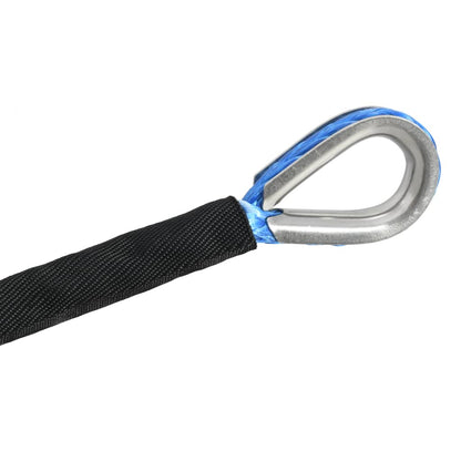 Berkfield Winch Rope Blue 9 mm x 26 m