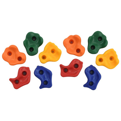 Berkfield Climbing Stones 10 pcs Multicolour PE